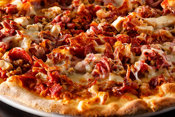 Fresh pizza at Parrot Pizza in Worcester MA